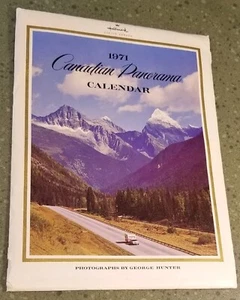 CALENDARIO PANORÁMICO CANADIENSE~SELLADO~1971~SELLO~150HC71~CANADÁ GEORGE HUNTER - Imagen 1 de 7