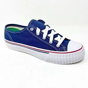 PF Flyers Center Lo Reiss Navy White Kids Retro Sneakers KC1002NV - Picture 1 of 5