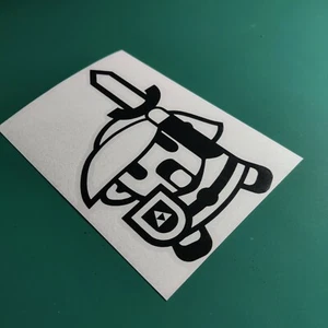 Zelda Kawai Link Triforce - Laptop/Car/Van/Scooter/Window Vinyl Decal Sticker - Picture 1 of 4