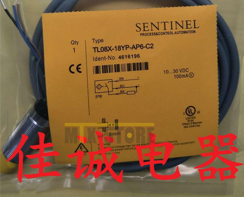 1PCS NEW SENTINEL TL08X-18YP-AP6-C2 Sensor&Proximity Switch - Image 1 of 1