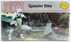 Star Wars El Retorno del Jedi Speeder Bicicleta Modelo Kit MPC 1983 NUEVO - Imagen 1 de 1