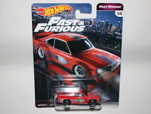 Hot Wheels Fast & Furious Real Riders Mazda RX-7 Rückspulen 1/5 rot Spielzeug Auto Coupé - Bild 1 von 3