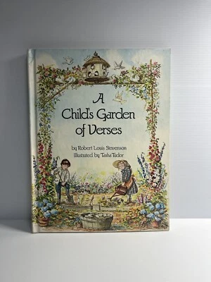 A Child's Garden Of Verses By Illustrated Tasha Tudor HC - image 1 of 4