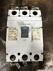 CHNT NM1-630S/3300 circuit breaker USED TESTED 630A - Picture 1 of 9
