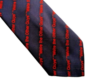 We're The Other Guys Krawatte WM Chelsea NY Ltd Herren Krawatte Krawatte blau Neuheit - Bild 1 von 5