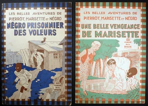 Pierrot, Marisette et Négro 2 volumes Ed. Enfantines 1932 TBE - Picture 1 of 2