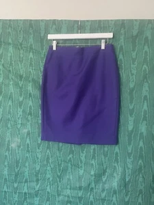 Falda lápiz j crew nº 2-0-$110-púrpura  - Imagen 1 de 5
