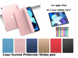 Tri-fold Ultra Slim Smart Cover Case Cover for Apple iPad Air 4 Gen(2020)  10.9" - Picture 1 of 8
