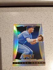 2013 Select Baseball George Brett Silver Parallel SP Royals HOF