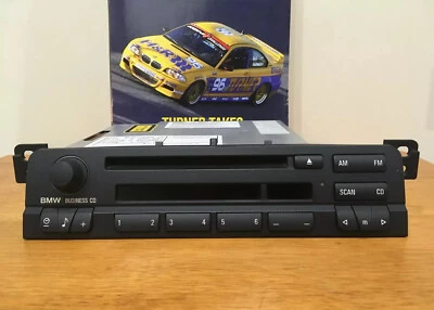 BMW BUSINESS CD PLAYER RADIO STEREO E46 1999-2001 M3 323i 323ci 328i 330ci 330i - Image 1 of 4