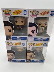 Funko Pop! TV: Seinfield- Jerry,Yev Kassem,Elaine,Newman Bundle of 4 - Picture 1 of 7