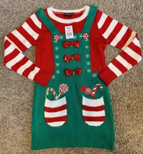 United States Sweaters Ugly Christmas Sweater Tunic Women's X-Small