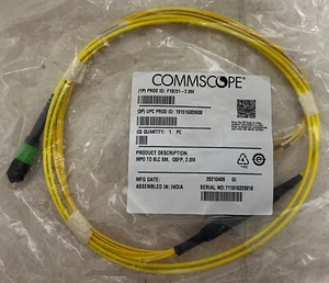 Glasfaserkabel Commscope F10251 2m MPO auf 8LC - Bild 1 von 2