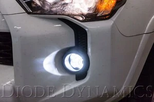 SS3 LED Fog Light Kit for 2010-2022 Toyota 4Runner Pro White w/Amber Backlight - Picture 1 of 8