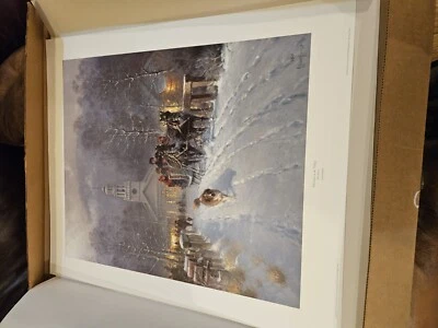 G Harvey "Navidad en la ciudad" Enfoque en la familia Numerado Edición Limitada  Foto 1 de 4