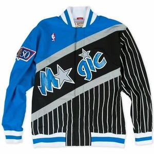 Authentic Orlando Magic NBA Mitchell & Ness Warm up Jacket - Picture 1 of 2