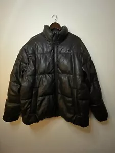 Nova Men Black Puffer Jacket Oversized - Picture 1 of 3