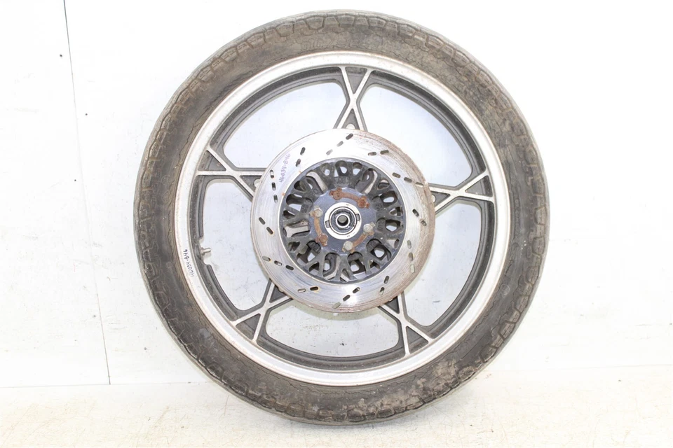 1978 Suzuki GS 750 GS750 Front Wheel Rim w/ Brake Rotors - Image 1 of 4