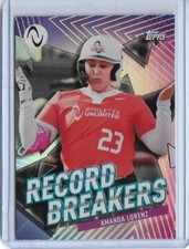 2023 TOPPS ATHLETES UNLIMITED AMANDA LORENZ RAINBOW /50 CARD RB-20 SOFTBALL 2022