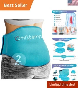 Leak-Proof Hot Cold Therapy Ice Pack for Back Pain Relief - FSA HSA Approved - Picture 1 of 8