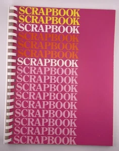 In-a-word Scrapbook (by Current, 1982) - pockets & pages, 9x12 - Picture 1 of 5