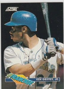 KEN GRIFFEY JR. 1993 Puntuación LA FRANQUICIA INSERTAR TARJETA DE BÉISBOL ¡Marineros de Seattle! - Imagen 1 de 2