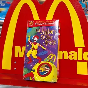 Vintage McDonalds Happy Meal Visitors From Outer Space VHS Video Tape - Bild 1 von 4