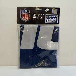 Indianapolis Colts Flag Large 3'X5' You're In COLTS Country NFL NEW sealed - Picture 1 of 4