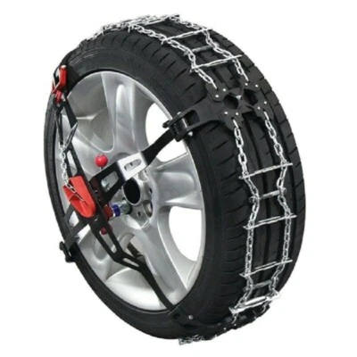 Cadenas de gama alta para neumáticos QuickTrak - para BMW, Mercedes, Porsche, Audi, Lexus, Tesla  Foto 1 de 3