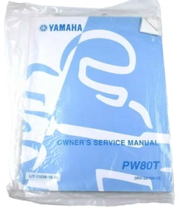 PW80T Yamaha 2004 manual de servicio del propietario con puntas y guía de práctica - Imagen 1 de 3