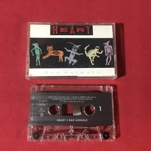 Heart – Bad Animals  *1987:Capitol Cassette 4PJ-12546 Dolby HX Pro B NR (NM-) - Bild 1 von 4