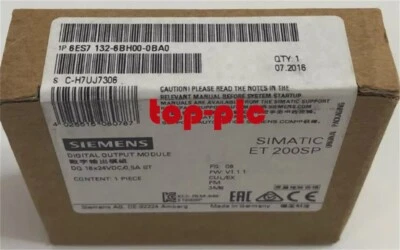 New Siemens 6ES7132-6BH00-0BA0 / 6ES7 132-6BH00-0BA0 Digital Output Module - Image 1 of 3