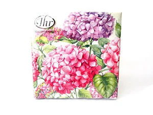 IHR - TOVAGLIOLI LUNCH - SEA OF PINK BLOSSOMS- 33x33cm - 4 PZ - L537360 - 14-07 - Picture 1 of 1