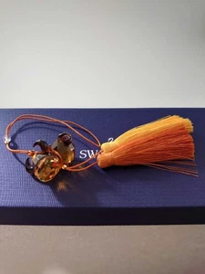 Swarovski Ox Ornament Orange Yellow Crystal Figurine 5518833 with a Box - Picture 1 of 8
