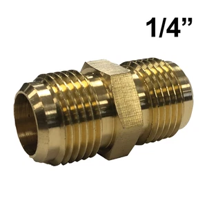 Nipplo raccordo sae 1/4'' maschio - maschio - Foto 1 di 1