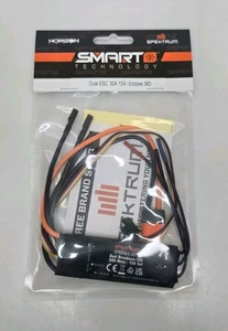 Spektrum Accessories Avian Dual ESC 30A Main 15A Tail 3S-4SEclipse 360 - Picture 1 of 2