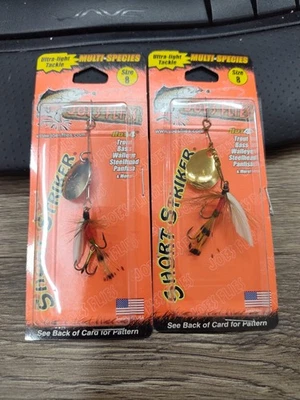 Bajo de trucha Joe's Flies Short Strike talla 8 Royal Coachman #197 (lote de 2) Foto 1 de 3