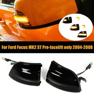 Dynamic Side Mirror Turn Signal Lights For Ford Focus MK2 Pre-Facelift 2004-2008 - Picture 1 of 9