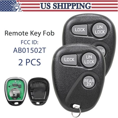 2 para Chevrolet Suburban Tahoe 1996 1997 1998 1999 camión sin llave mando a distancia Foto 1 de 4