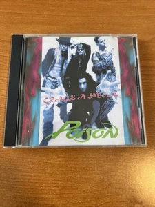 Original Never Released Poison 'Crack A Smile' Super Rare Promotional Copy CD 96 - Picture 1 of 6