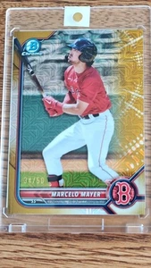 Marcelo Mayer /50 BCP-126 2025 Bowman Chrome Gold  - Picture 1 of 1