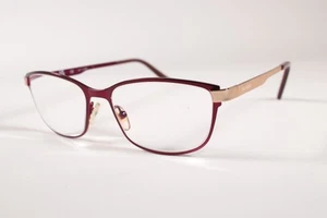 Jai Kudo Eyeglasses Fiction Women Purple Full Rim Metal Eyewear Glasses Frames - Picture 1 of 4