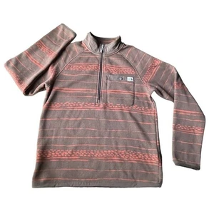 NWOT The North Face Printed Gordon Lyons 1/4 Zip Earth Brown Kilim Medium Men - Picture 1 of 11