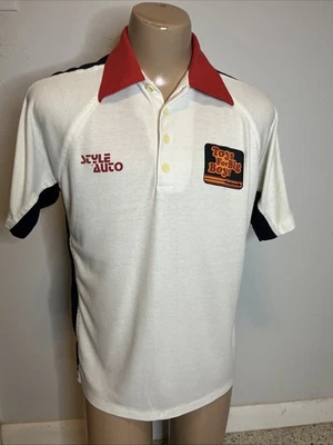 Vintage 70’s 80’s STYLE AUTO Racing Shirt XL Hot Rod Drag Strip Rat Rod Nascar - Image 1 of 4