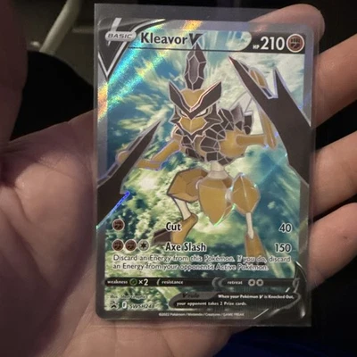 Kleavor V (Full Art) SWSH248 SWSH: Sword & Shield Promo Cards Holo - Image 1 of 3
