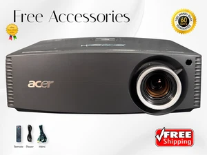 Acer P7500 Versatile DLP 4K Projector ECO Friendly 4000 Lumens Network Control ✅ - Picture 1 of 11