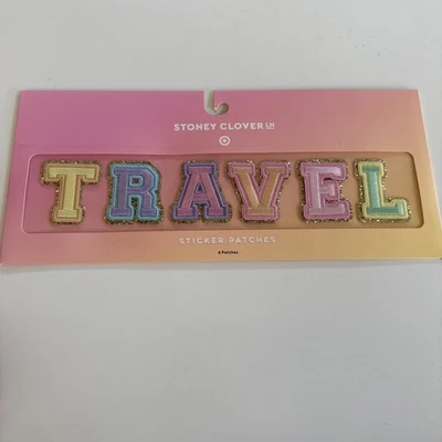 Stoney Clover Lane x Target TRAVEL Sticker Patches 6 Piece New Sealed - Image 1 of 4