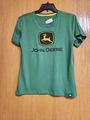 John Deere Boys Green Short Sleeve Tee. NWT. Large. - Image 1 of 4