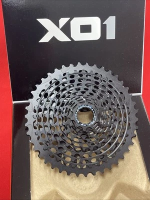 SRAM X01 XG-1195 Cassette - 11 Speed, 10-42t, Black, For XD Driver Body NEW - Image 1 of 4
