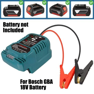 MARKENLOS 11AWG Für Bosch GBA 18V Power Akku Jumper Starthilfe Set Auto Booster Kabel